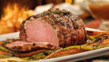 Χριστουγεννιάτικο ροστ μπιφ