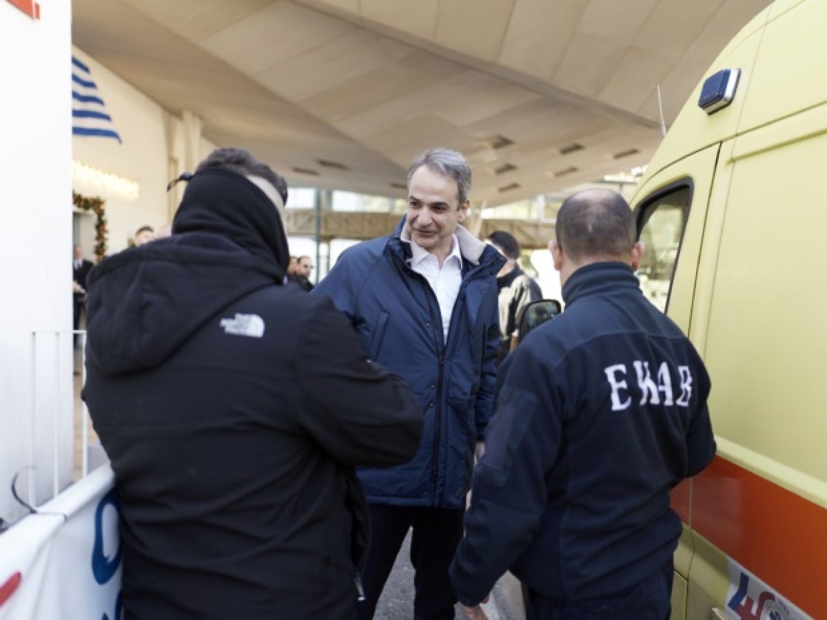 Επίσκεψη Μητσοτάκη στο «Γ. Γεννηματάς»: Συνάντηση με ασθενείς και προσωπικό