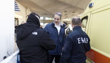 Επίσκεψη Μητσοτάκη στο «Γ. Γεννηματάς»: Συνάντηση με ασθενείς και προσωπικό