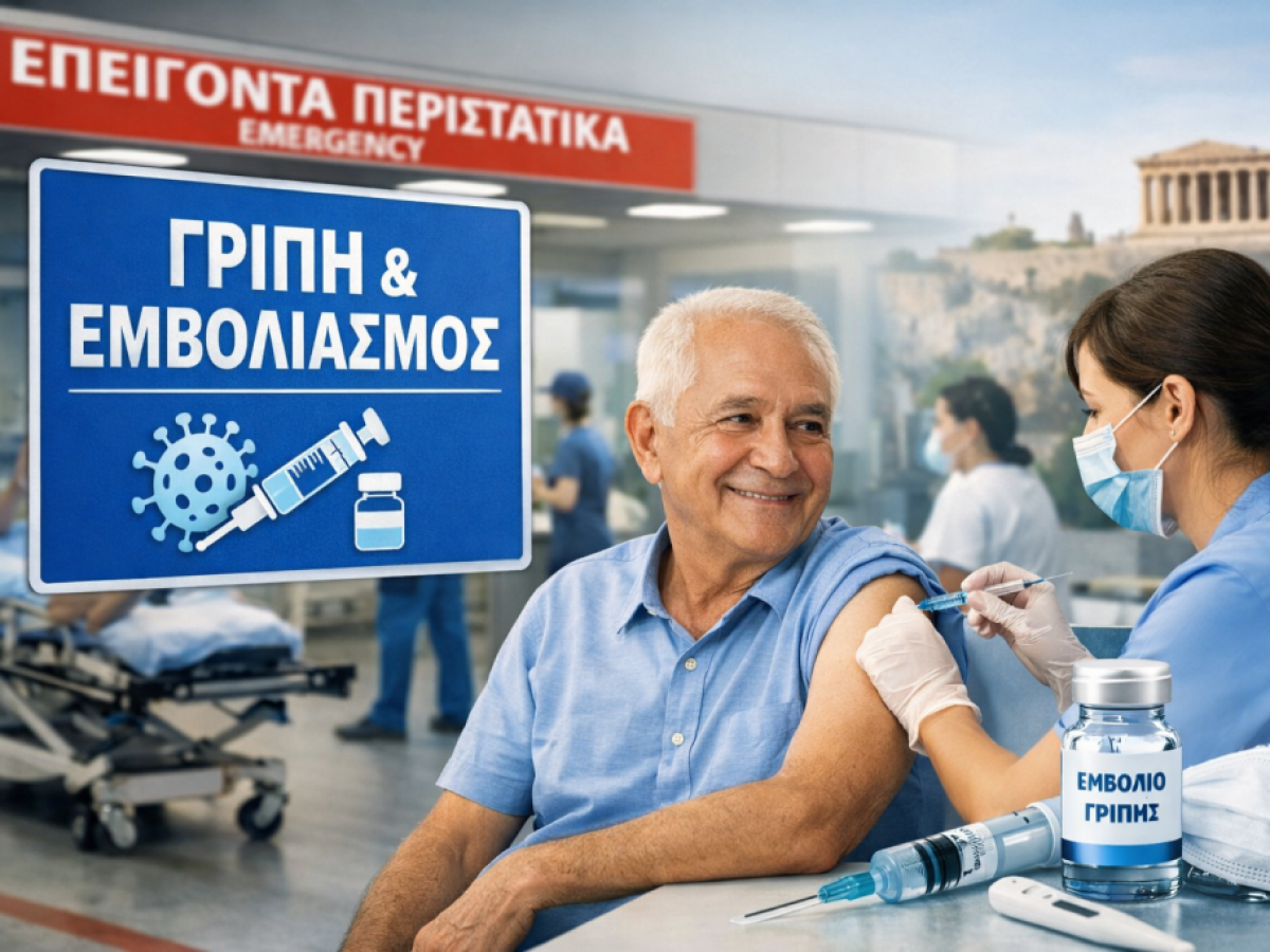 Γρίπη, εμβολιασμός και μείωση αναμονών στα ΤΕΠ στο επίκεντρο της πολιτικής υγείας