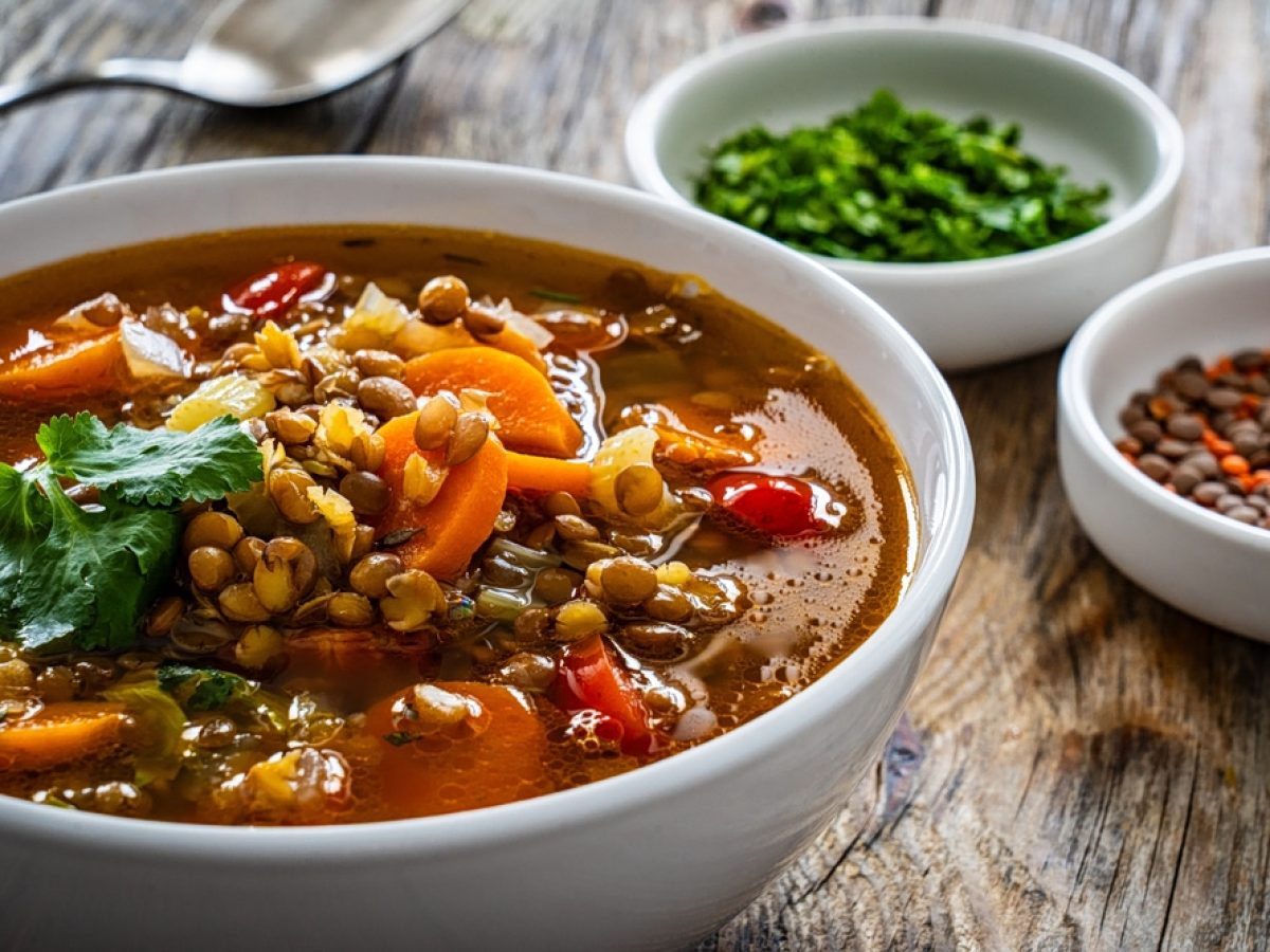 Θρεπτικές φακές σούπα