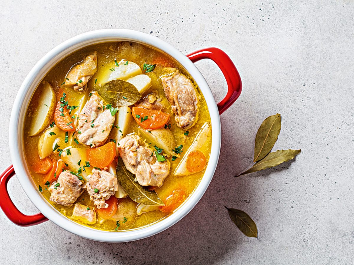 Κοτόσουπα λεμονάτη