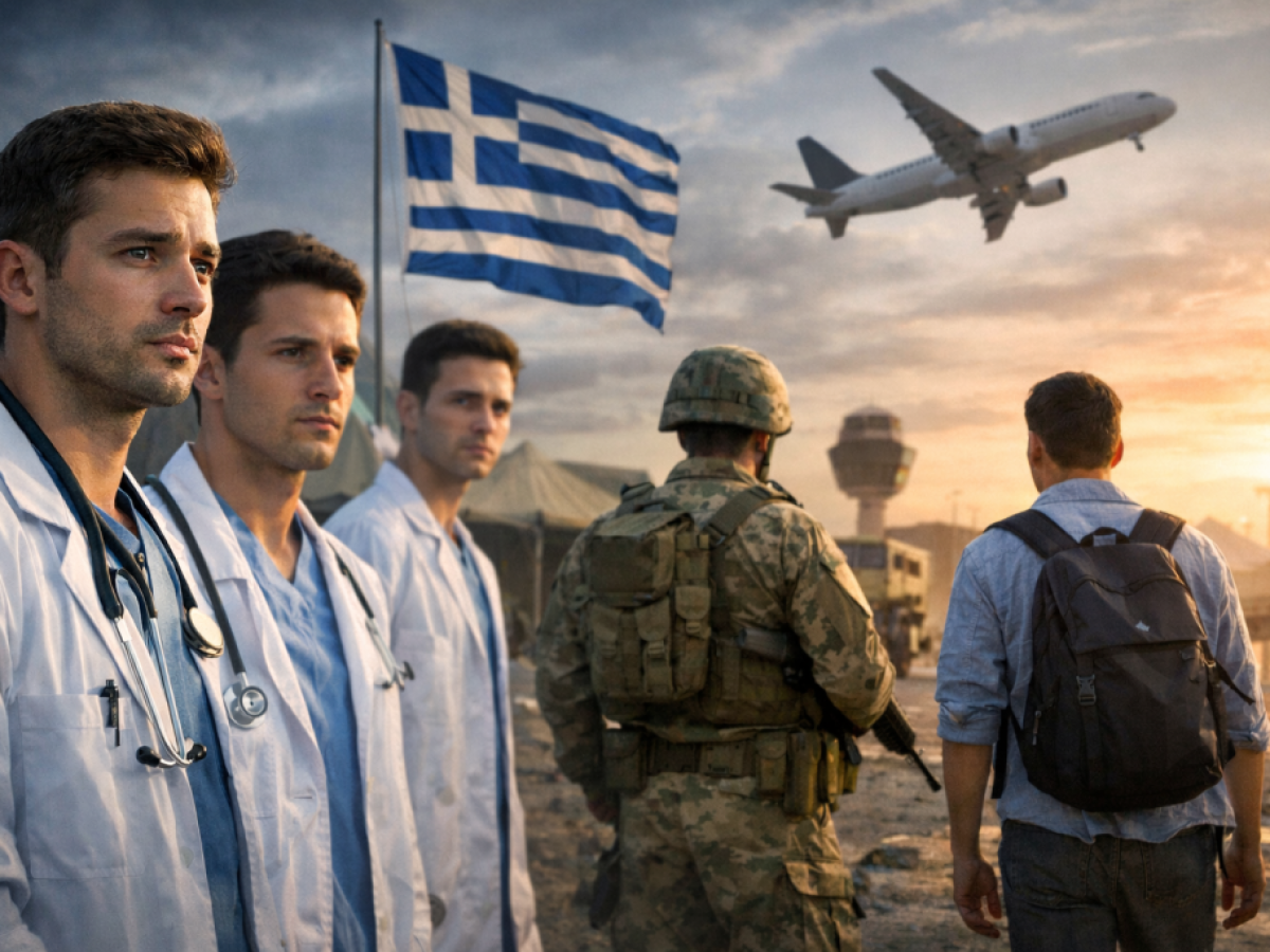 ΠΙΣ: Ο νέος νόμος για τη στράτευση σπρώχνει τους γιατρούς στο εξωτερικό