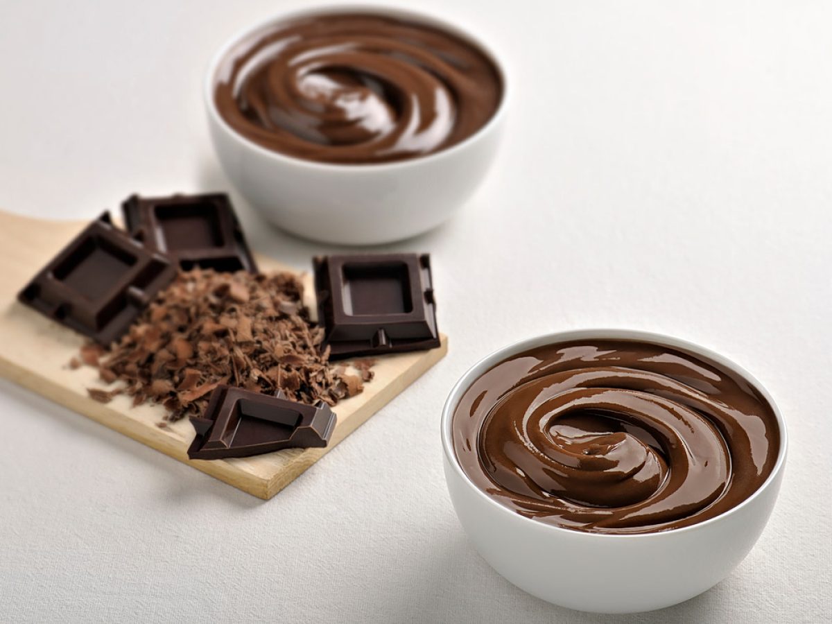 Σπιτική πουτίγκα σοκολάτας