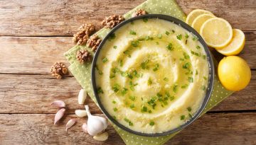 Ελαφριά και βελούδινη σκορδαλιά