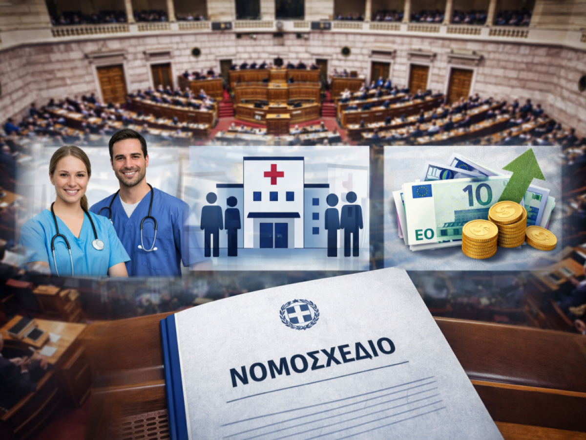 Υπουργείο Υγείας: Έρχεται ερανιστικό νομοσχέδιο με ενίσχυση νοσηλευτών και ταχύτερες προσλήψεις