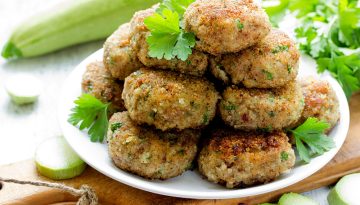 Νηστίσιμοι κολοκυθοκεφτέδες