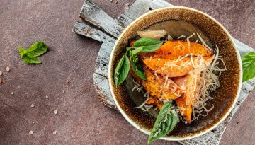 Τυρένιες ψητές γλυκοπατάτες