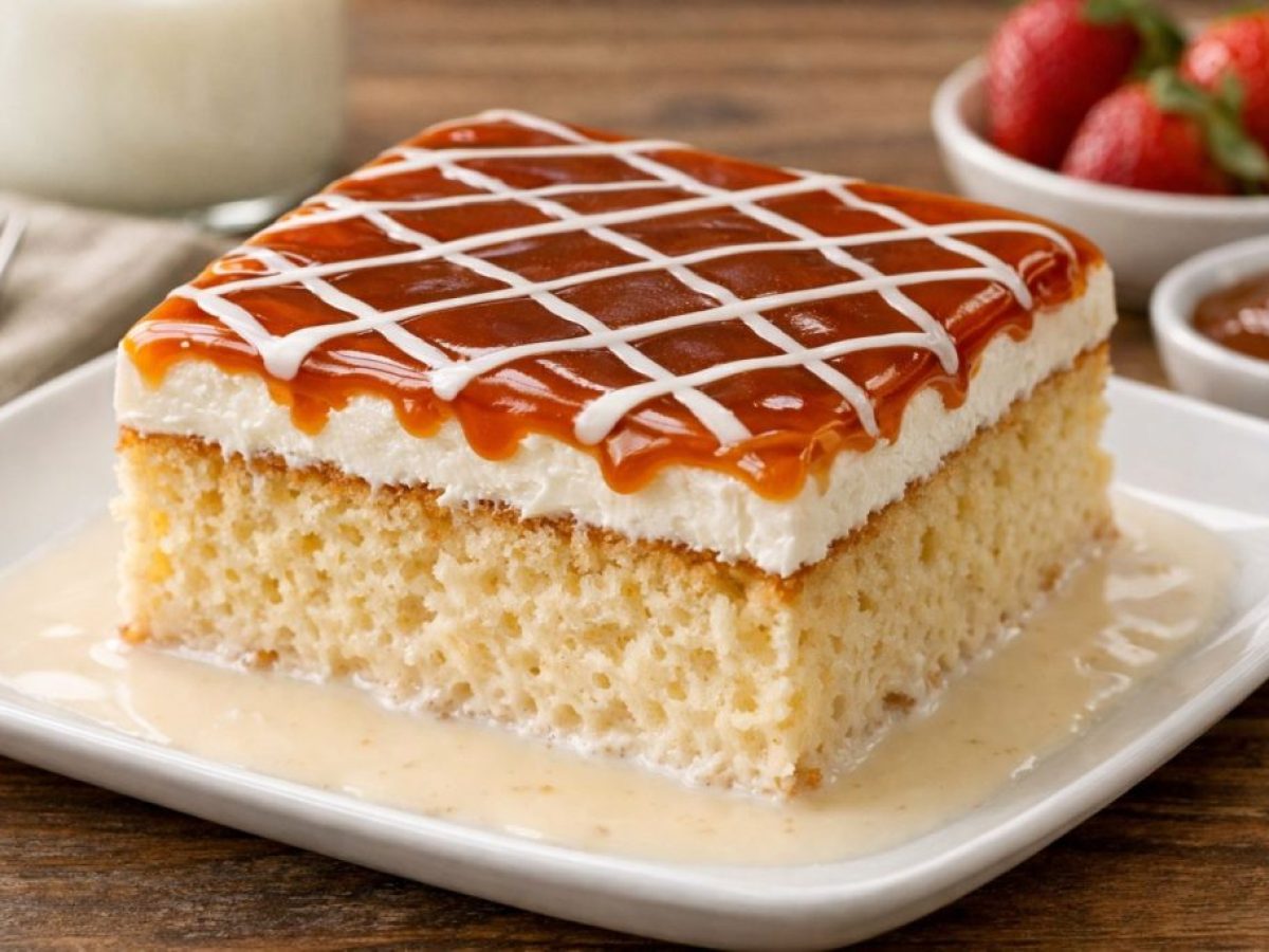 Τριλέτσε: Το αφράτο γλυκό με τα τρία γάλατα