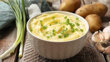 Αέρινος πουρές πατάτας