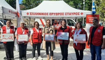 Ελληνικός Ερυθρός Σταυρός: Ενημέρωσε 1.136 πολίτες στη Β. Ελλάδα για τον καρκίνο του μαστού