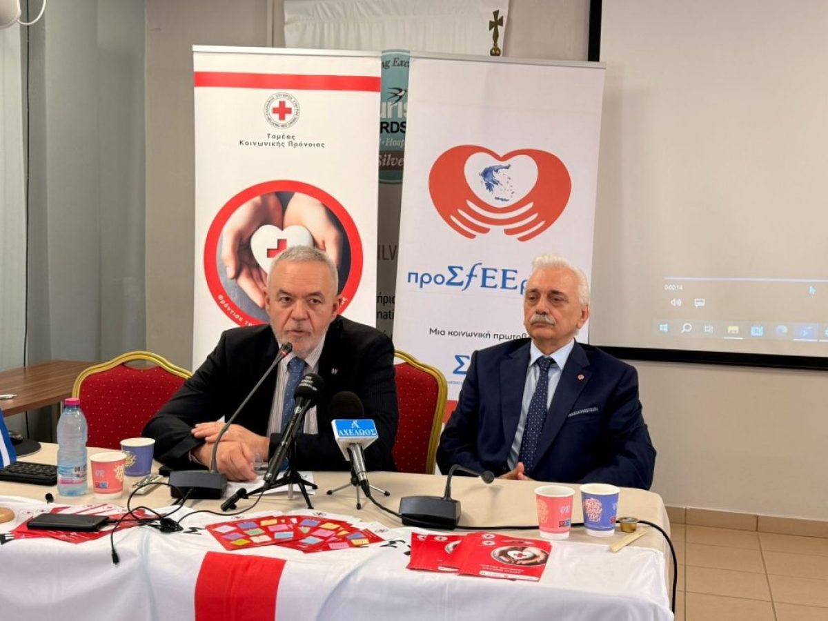 ΣΦΕΕ και Ερυθρός Σταυρός (ΕΕΣ) στη Λευκάδα: Μεγάλη δωρεά σε δομές και προνοιακά ιδρύματα